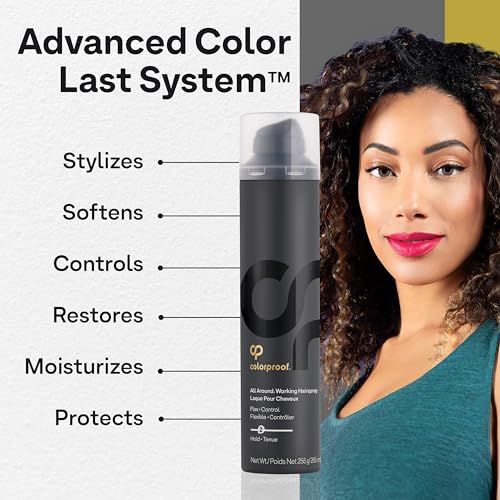 ColorProof Flexible Hold Hairspray for Color-Treated Hair 9 Fl Oz