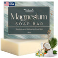 Dead Sea Magnesium Soap Bar ? Deep Cleansing, Moisturizing Body Soap for Dry Itchy and All Skin Types ? Shower Soap Soothes Muscles and Joints ? All-Natural Exfoliating Face and Body Wash Made in USA