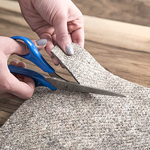 Grey 8' x 10' Eco-Friendly Felt Rug Pad - Non-Slip Floor Protector