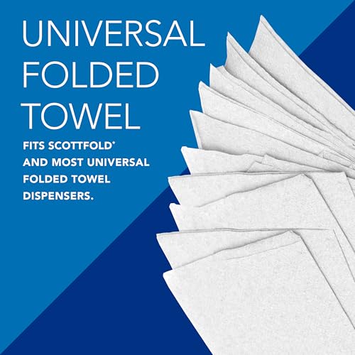 Case of Scott Professional Scottfold Multifold Paper Towels 25 Packs, 175 Sheets Each