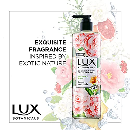 Lux Botanicals Glowing Skin Shower Gel - Natural Extracts, Paraben-Free, 450ml
