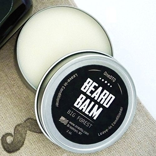 Beard Balm for Men - Organic Beard Butter with Shea & Essential Oils - Light Hold, 2 OZ