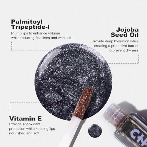 Chillab Signature Lip & Face Gift Set with Lavender Matte Powder & Plumping Lip Oil