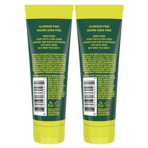 Mando Whole Body Deodorant for Men - Cream 3 oz Tube - Mt Fuji Scent - Pack of 1