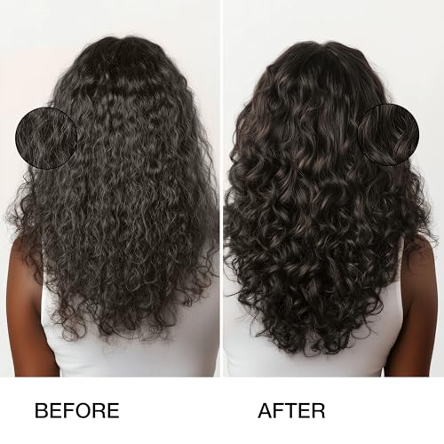 GK HAIR Vegan leave in conditioner for dry damaged hair (4.4 Fl Oz/130ml) Conditioning Hydrating Smoothing Moisturizing & Frizz Control For Dry Damaged Hair Taming before Swimming or Exercise