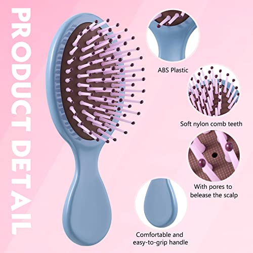 Gerrii 56 Pcs Mini Hair Comb & Brush Set - Classic Color