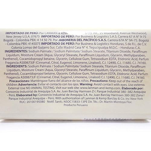 Florida Water Bar Soap Pack of 12 - 3.3 oz Skin Cleaning Bar
