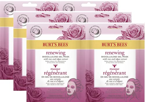 Biocellulose Gel Face Mask - Hydrating and Anti-Aging, 6 Pack