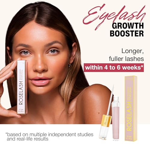 ROSEGOLD Paris ROSELASH Eyelash Growth Serum - Longer, Thicker Lashes