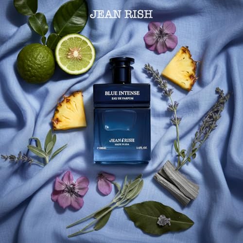 Jean Rish Blue Intense Eau de Parfum for Men 100ml - Woody Fragrance