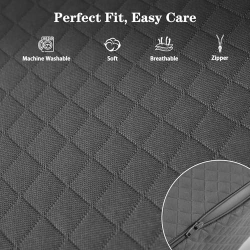 Hapiclody Double Leg Elevation Pillow for Post-Surgery Recovery, Adjustable Support