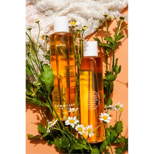 MOMOTARO APOTHECA Nourishing Versatile Body Oil for Every Body, Everywhere, Everyday with Jojoba, Argan, and Sweet Almond Oils - 177 ml | 6 fl oz