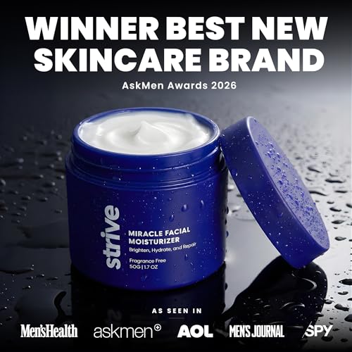 Men's Face Moisturizer for Dark Circles Brightening Anti-Aging Hydrating Cream