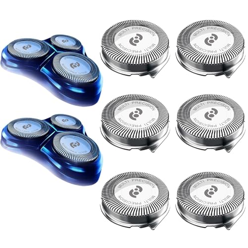 HQ8 Replacement Heads for Philips Norelco Shavers - 6 Pack