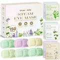 150 Pack Disposable Heated Eye Masks for Dry Eye Relief - Variety
