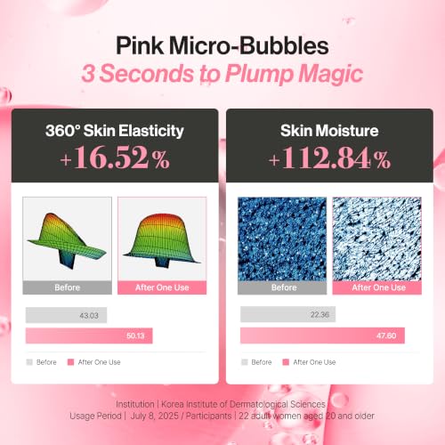 Pink Vitamin PDRN Bubble Serum for Skin Barrier & Hydration - Firmness