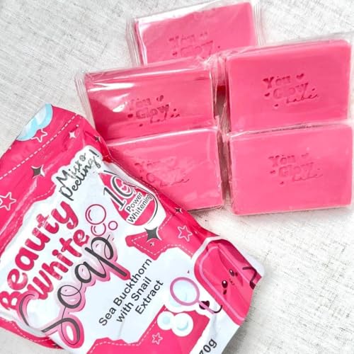 Beauty White Soap, Sea Buckthorn with Snail Extract, 5 pcs, 70g