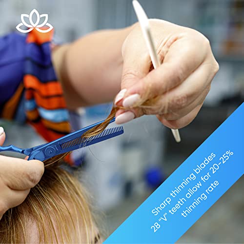 Titan Thinning Hair Scissors Set - 6.5 Inch Professional Grooming Shears