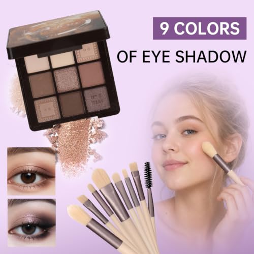 Makeup Set for Teens Girls Box2 - All-in-One Cosmetic Gift Kit for Beginners