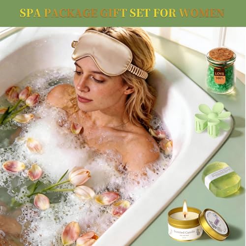 Self Care Gift Set for Women - Blanket, Tumbler, Spa & Relaxation Items