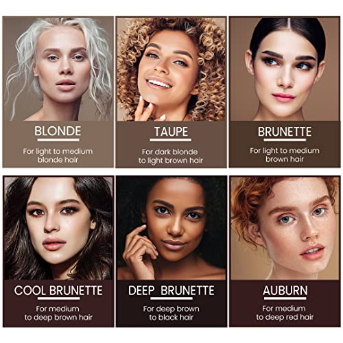 True + Luscious Brow Definer Pencil | Pomade and Powder Combo with Organic Castor Oil | Fills Shapes Eyebrows Waterproof Long-Lasting Vegan Cruelty-Free Clean Waterproof | Taupe (Universal)