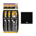 VIVATRESS Pre-Stretched Braiding Hair 56" Natural Black 3 Pack Lightweight Synthetic Yaki Texture Hypoallergenic