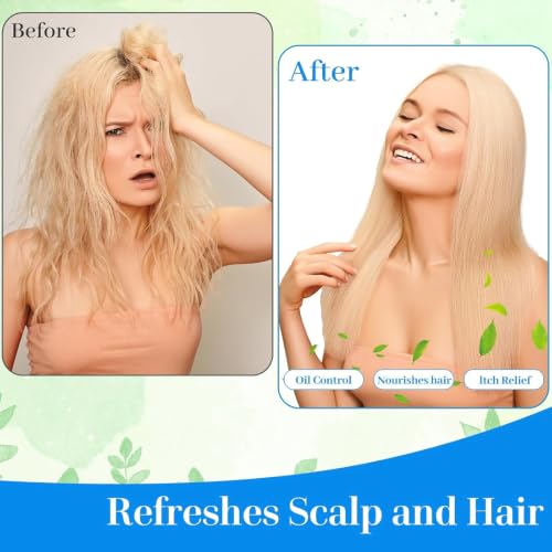 12 Pack Waterless Shampoo Caps No Rinse Hair Wash for Bedridden & Travel Use - Variation of THIS listing