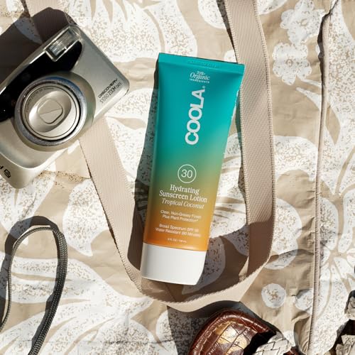Hydrating SPF 30 Sunscreen Lotion - Tropical Coconut Scented Body Moisturizer, 5 oz