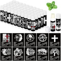 Dansib Christian Black Lip Balm Gifts Bulk - Bible Verse & Scripture Moisturizers for Women & Men