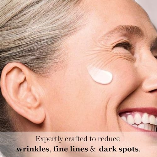 Retinol Face & Neck Cream - Anti-Aging Moisturizer with Collagen & Hyaluronic Acid, 1.7oz