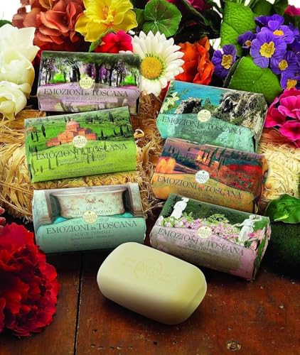 Eucalyptus Scented Bar Soap Set - 6 x 150g Natural Handmade Soaps
