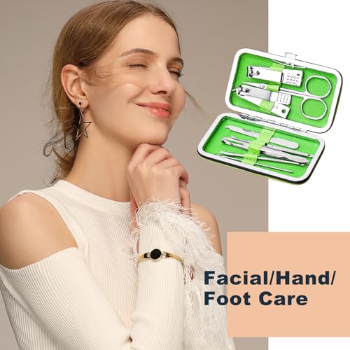Terdey 48-Pack Manicure Nail Clipper Set Stainless Steel 8-in-1 Bulk Kit