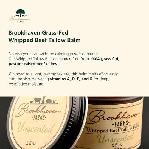 Beef Tallow Face Moisturizer with Cedarwood & Bergamot - Small Batch, Grass-Fed