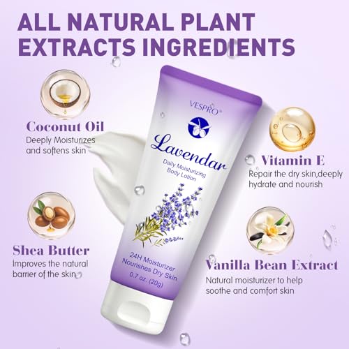 100 Pack Mini Body Lotion Gift Set for Dry Skin - Fragrance Assortment with Shea & Vitamin E - Travel Size Moisturizers - Variation: Body Lotion Set