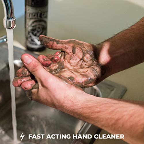 Eagle Grit Heavy Duty Industrial Hand Cleaner ? USA Made Mechanic Soap ? Silica-Based, Solvent-Free Hand Degreaser ? Removes Grease, Oil, Paint, & More ? Moisturizing, Drain & Eco-Friendly ? 3 x 16 Oz