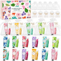 Bulk Lip Balm & Hand Cream Gift Set with Organza Bags - 30pcs for Women