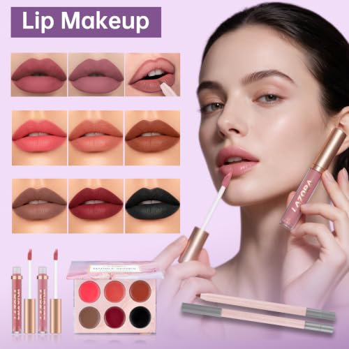 Makeup Set for Teens Girls Box2 - All-in-One Cosmetic Gift Kit for Beginners