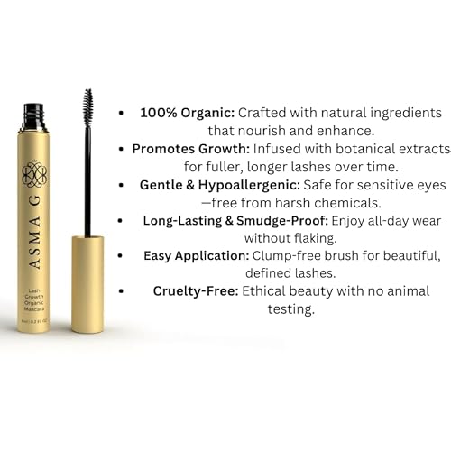 Organic Mascara - Volume, Length, and Lash Growth Formula