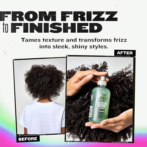 Hair Serum for Curly Frizzy Hair Control & Shine - 8.6 fl oz (Pack of 2)