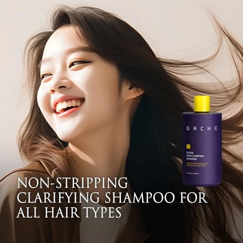 Gache Clarifying Hair Shampoo - K-Beauty Formula, Hydrating & Strengthening, 400ml