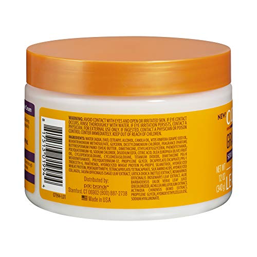 Cantu Grapeseed Leave in Conditioning Cream, 12 oz