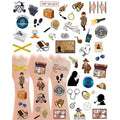 20 Sheets Spy Temporary Tattoos Stickers,196 Pieces Secret Agent Themed Tattoos Stickers Party Decoration favors for Kids Girl Boys Birthday Baby Shower Party Decoration Supplies
