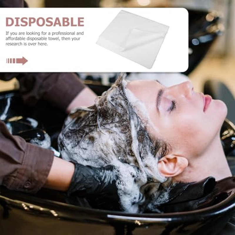 100pcs Disposable Foot Bath Mat - Soft Highly Absorbent Nonwoven Oil- Compressed Towels for Salon Spa Gym Hotel