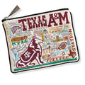 Texas A&M Aggies Zipper Pouch & Travel Bag - College Station Souvenir (Variation of THIS listing)