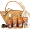 Spa Gift Set for Women - Coconut & Honey Scented Self-Care Gifts for Birthdays, Christmas, Mom & Friends