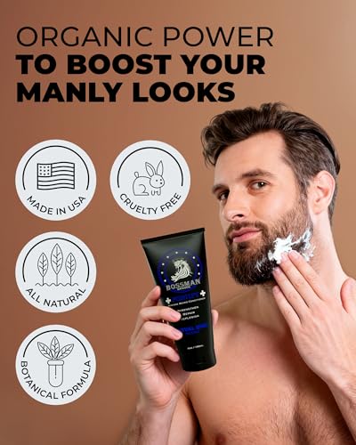 Bossman Essentials Beard Kit for Men - Magic Scent - 3-Piece Grooming Set - Variation of B. Essentials Kit Magic
