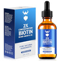 Sandalwood Beard Growth Oil - 2X Concentration Biotin Men’s Beard Softener & Moisturizer