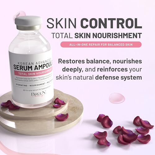 BR?UN Total Care Complex Ampoule ? Retinol Peptide Hydrating Serum for Face and Body, Use with or without Derma Pen (Not Included), 1.18 fl.oz