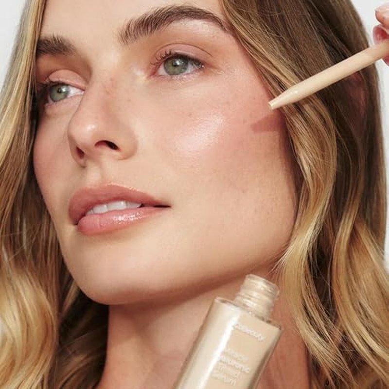 MCoBeauty - Miracle Hyaluronic Tinted Serum - 3-4 Light Medium - Skincare-Infused Hydrating Skin Tint with Hyaluronic Acid - Buildable & Medium Coverage Moisturizing Serum Foundation - Cruelty Free