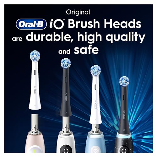 Oral-B Ultimate Clean Replacement Brush Heads Pack of 8 for Oral B iO Electric Toothbrushes - White Variation